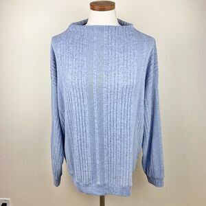 Hello Nite Ribbed Boatneck Cozy Sweater